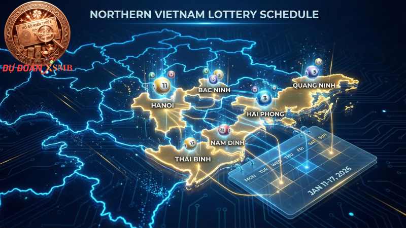 Lịch quay thưởng cố định của các tỉnh miền Bắc là cơ sở để soi cầu chính xác.